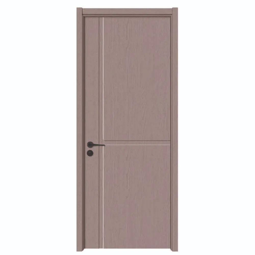 Factory Hot Sale Main Plain Internal FRP Door Skin Interior Doors with Glass Waterproof Wood Door Bedroom Solid Wooden Door