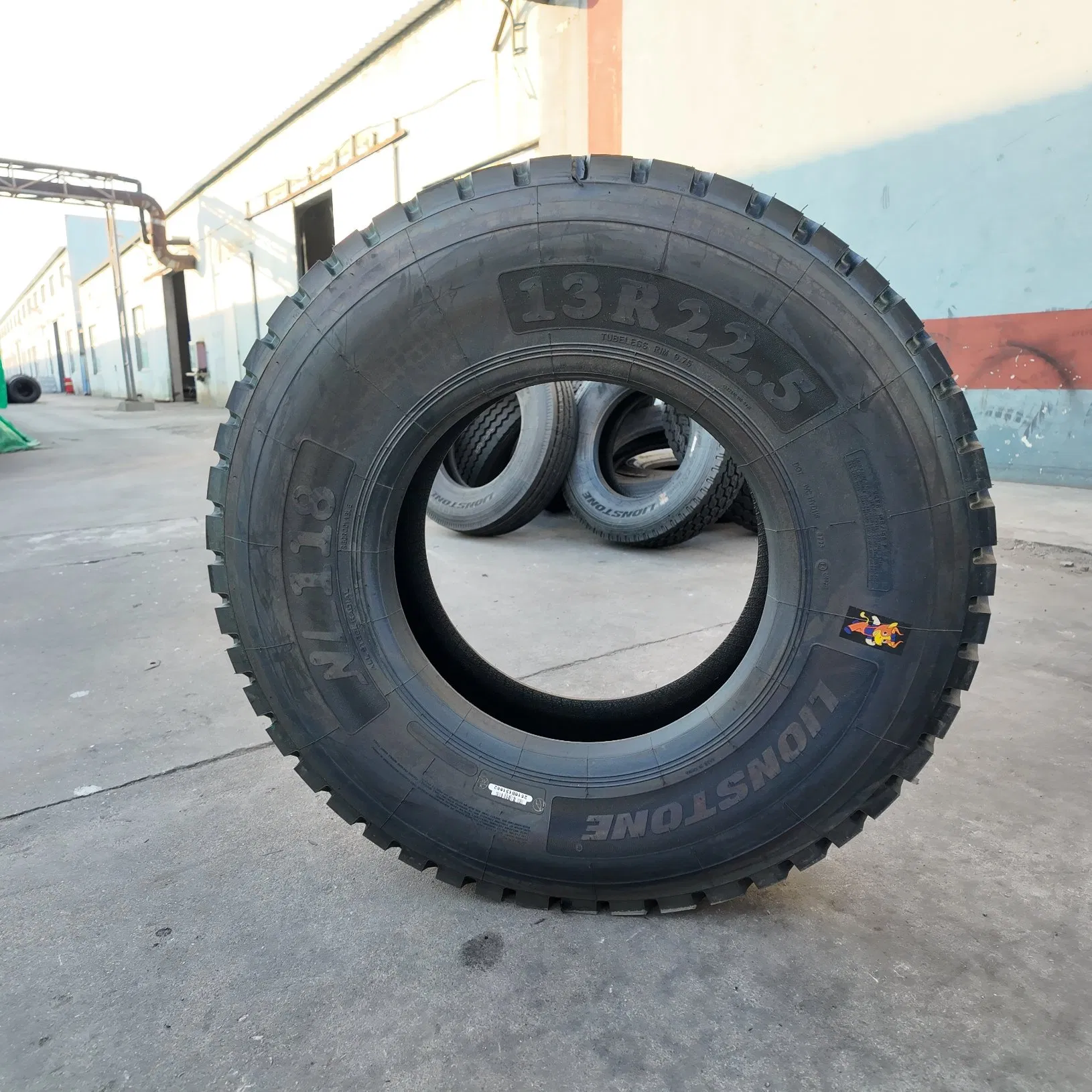 Tough Drive Tire for Construction Vehicles