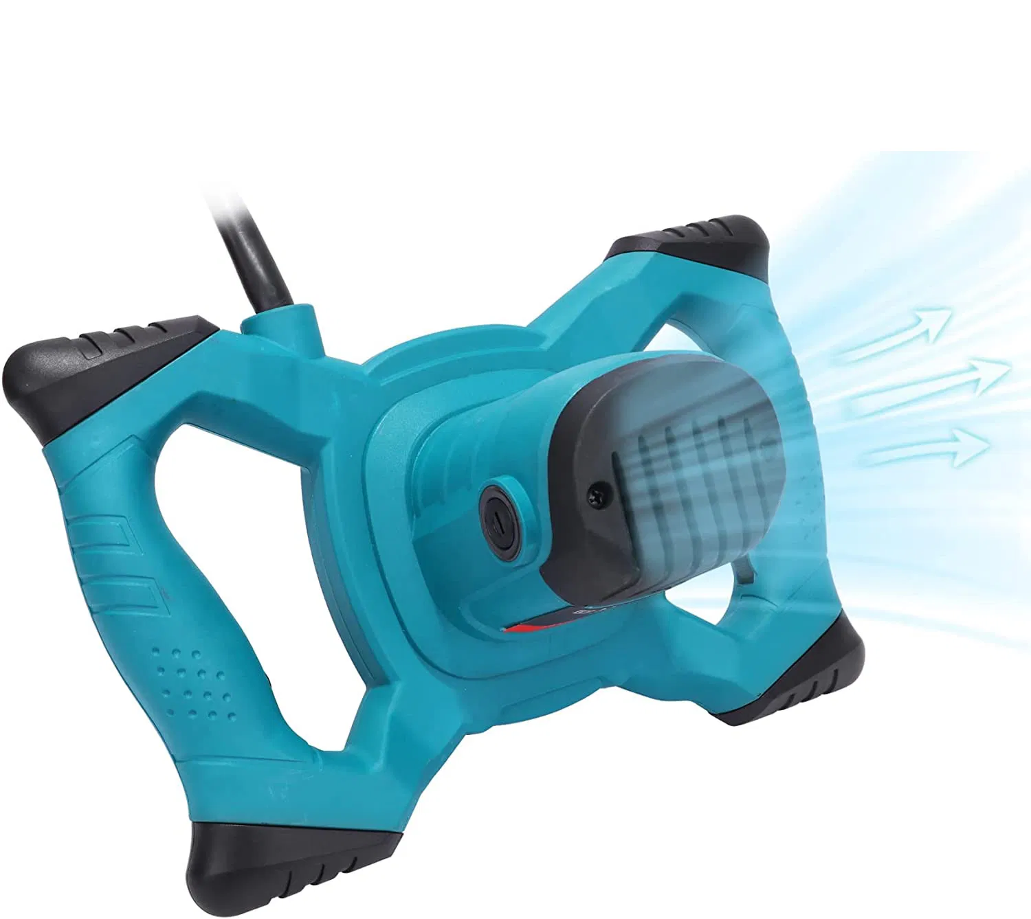 1500W Electric Portable Concrete Mixer with Soft Start Suitable for Mixing Cement, Mortar, Paint (EM003)