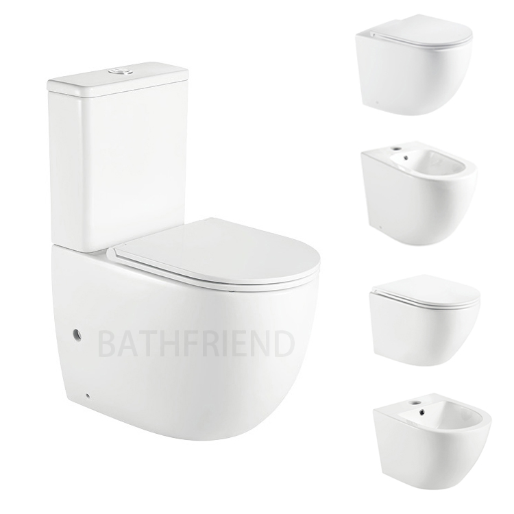 Chaozhou Factory Directly Wc Bathroom One Piece Bidet Seat Floor Stand Woman Wash Ceramic Bidet