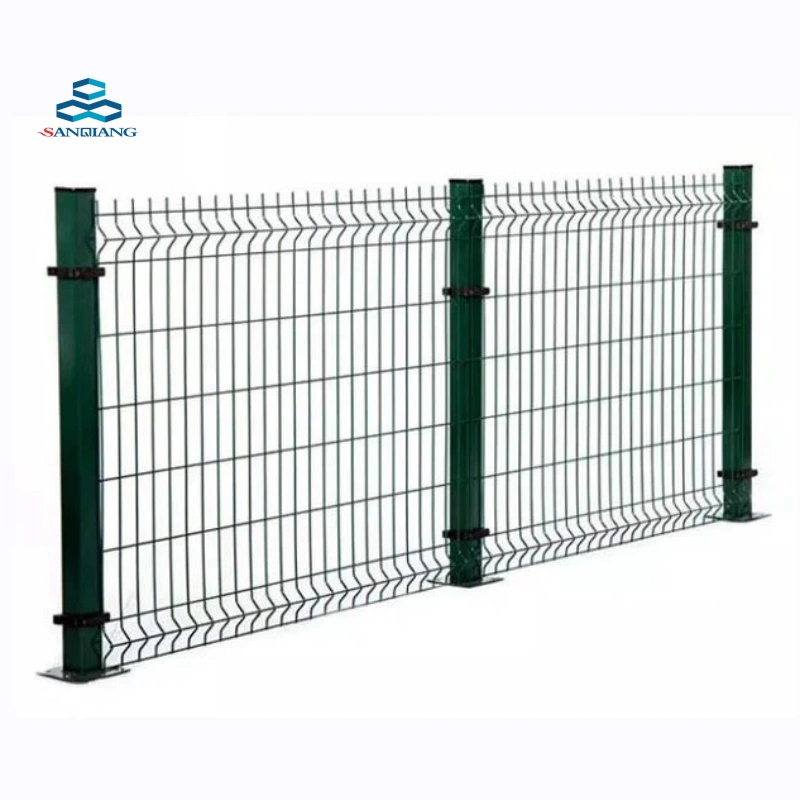 PVC Coated Sturdy Safety Protection Welded Fence for School Boundaries