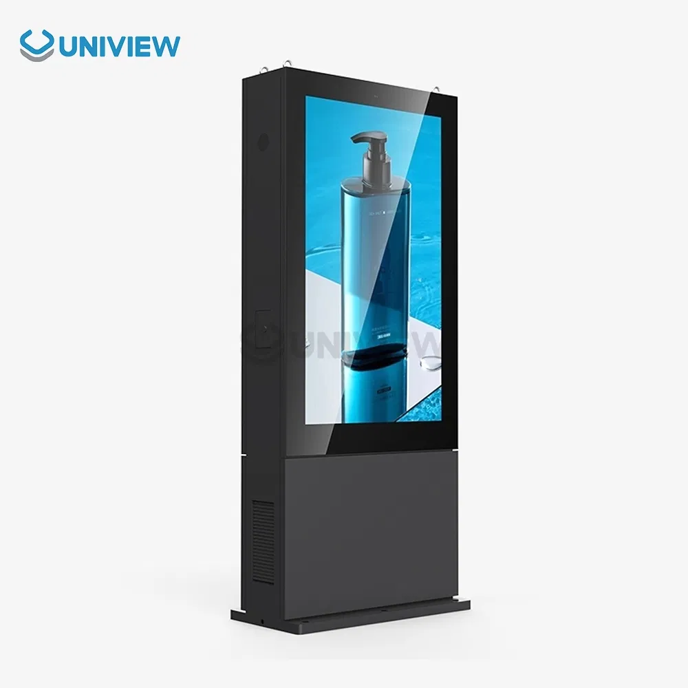 Uniview 43 49 55 65 75 86 98 Inch Outdoor Floor-Standing LCD Kiosk LCD Display IP55/IP65