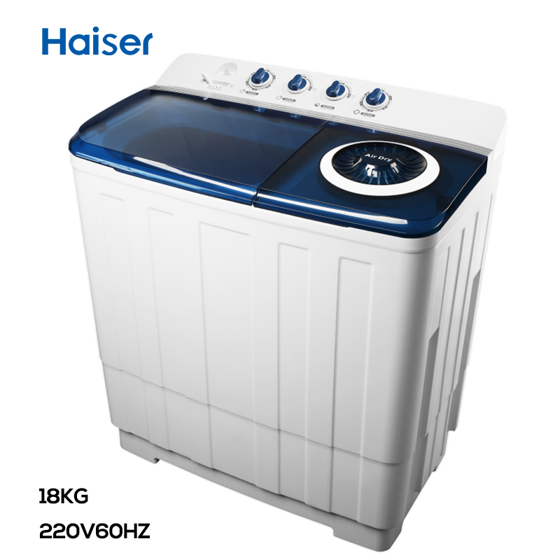 Cheap Washer Price 110V Semi-Auto Twin Tub Washing Machine 18kg