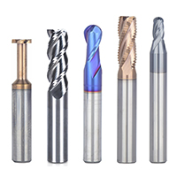 Weix 4 Flutes Tungsten Solid Carbide Square End Mills for Drilling and Milling HRC55