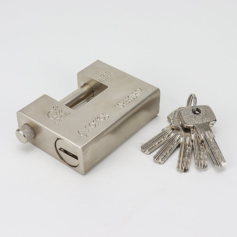 Heavy Duty Stainless Steel Hasp Covered Pad Lock