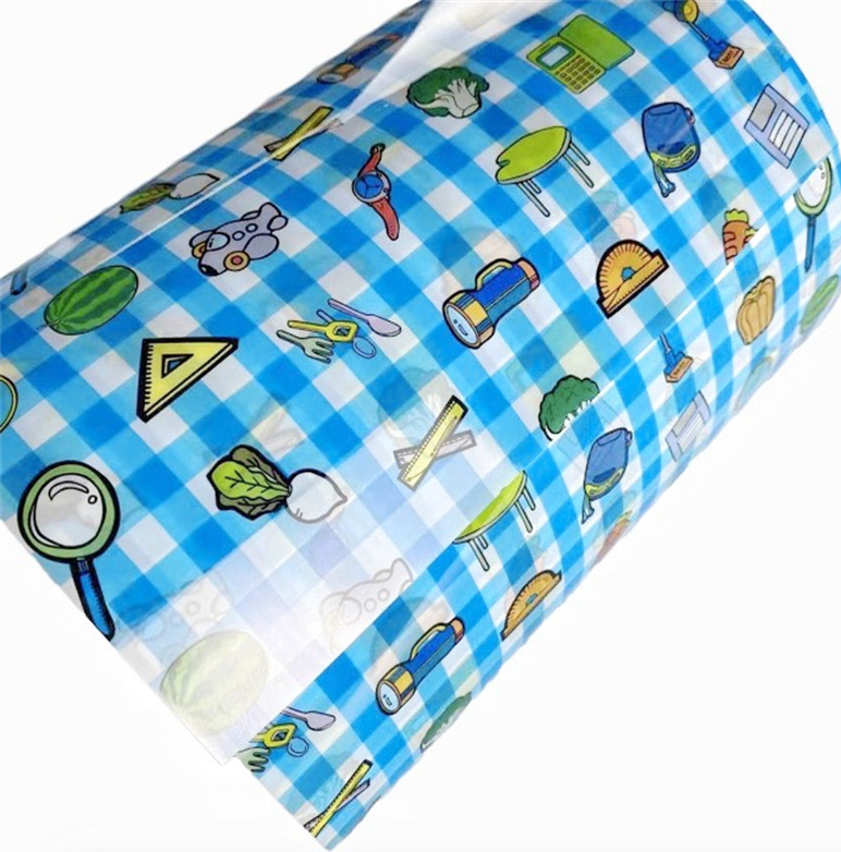 Babies Adult Diaper Raw Material Printed PP Frontal Tape Matte Glossy PP Films