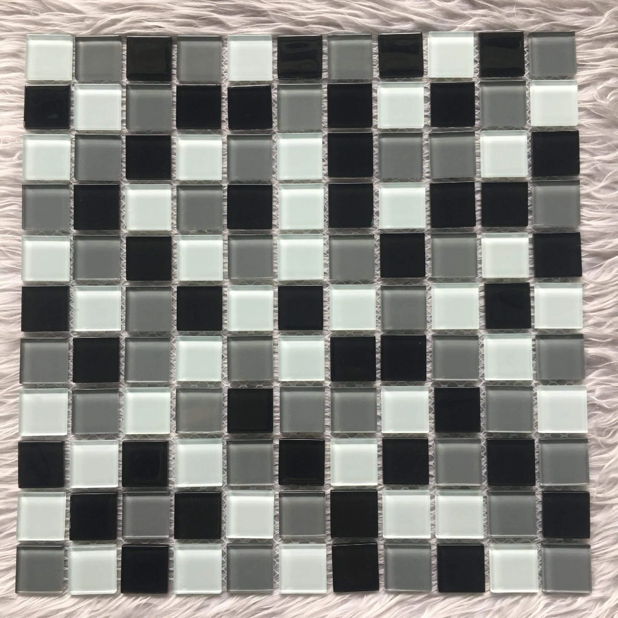 Стеклянная мозаика для стен и пола, 25x25 мм