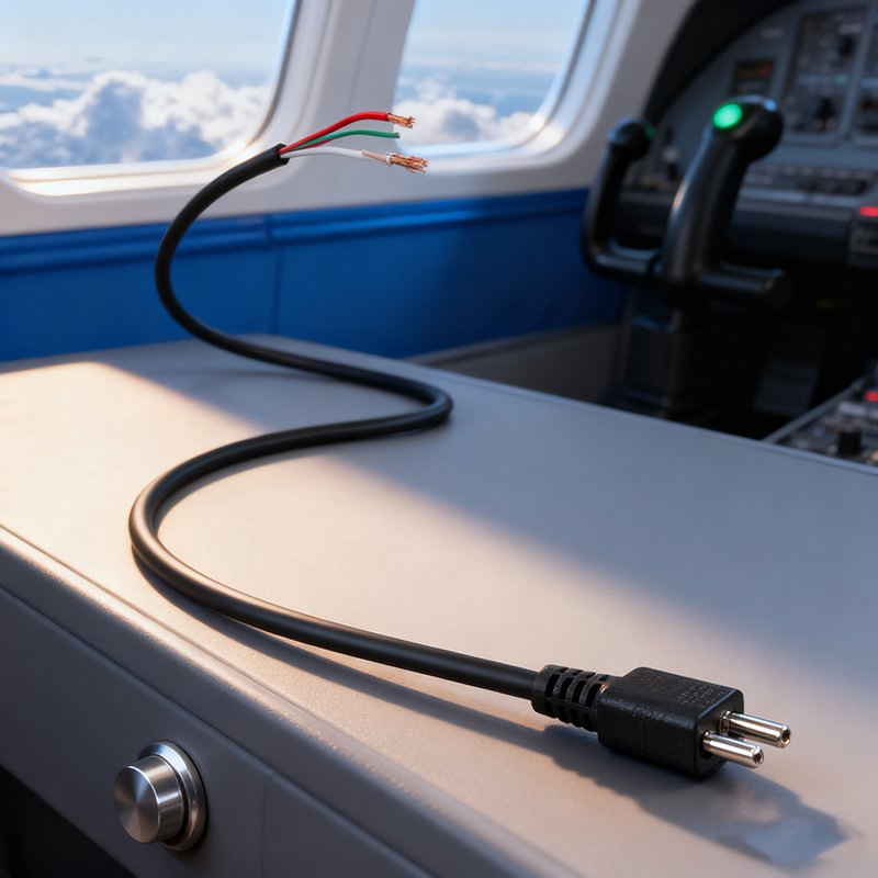 Raytalk CB-31 Open Ended Audio Cable with U173 Plug for Professional Microphone Replacement