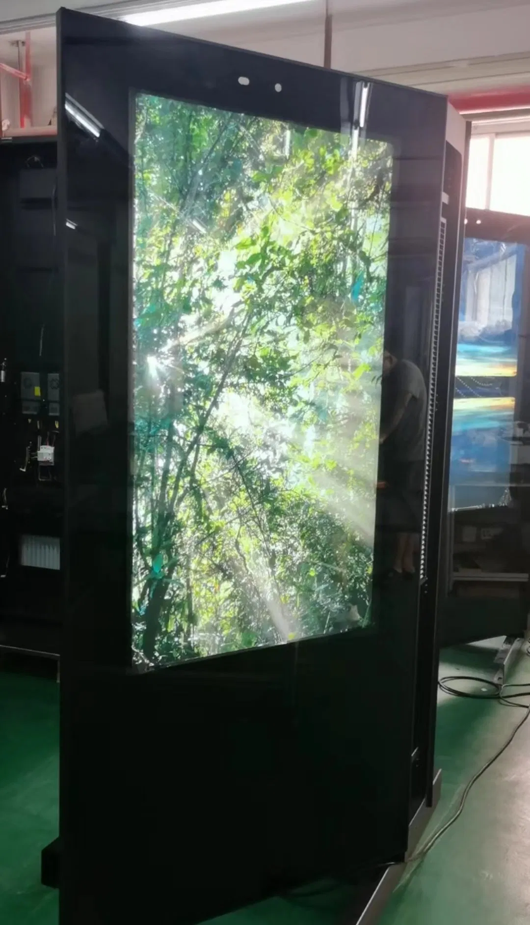 Уличный рекламный киоск с Android, водонепроницаемый дисплей