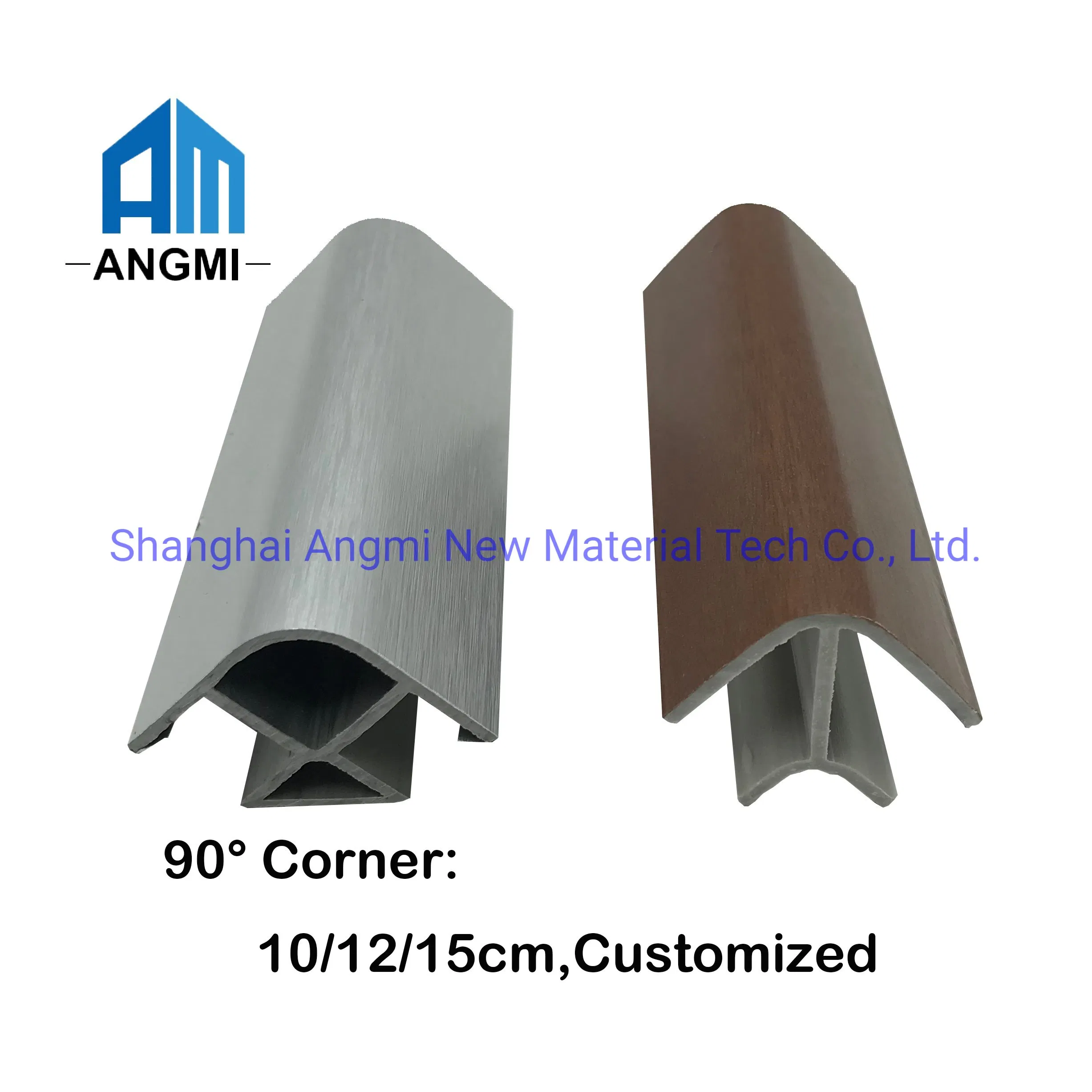 Kitchen Plinth with an aluminium Finish PVC Skirting Board for Home Furniture