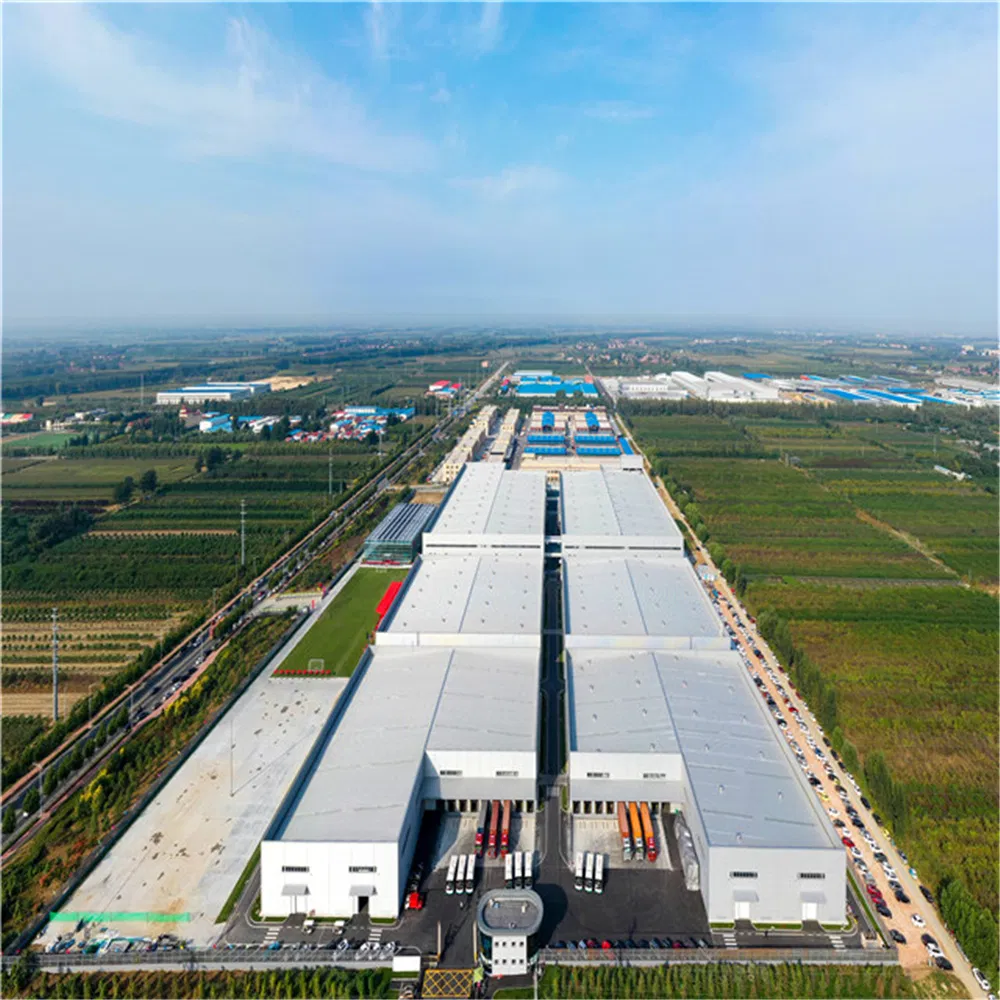 Durable Steel Structure Warehouse with Insulated Sandwich Panels