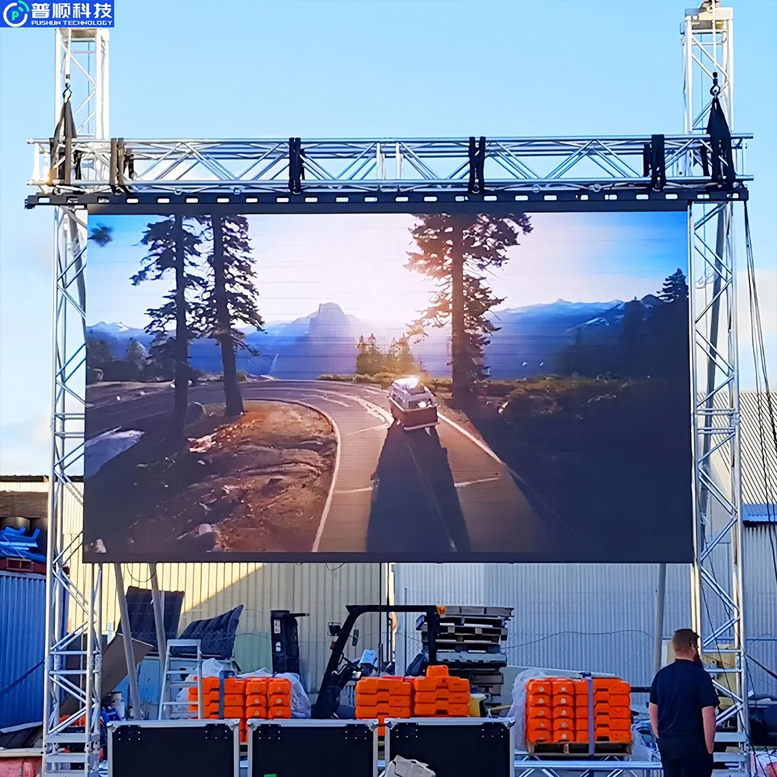 Pushunled Wholesale Giant Screens Video Wall Screens Stage Outdoor LED Panel Displays