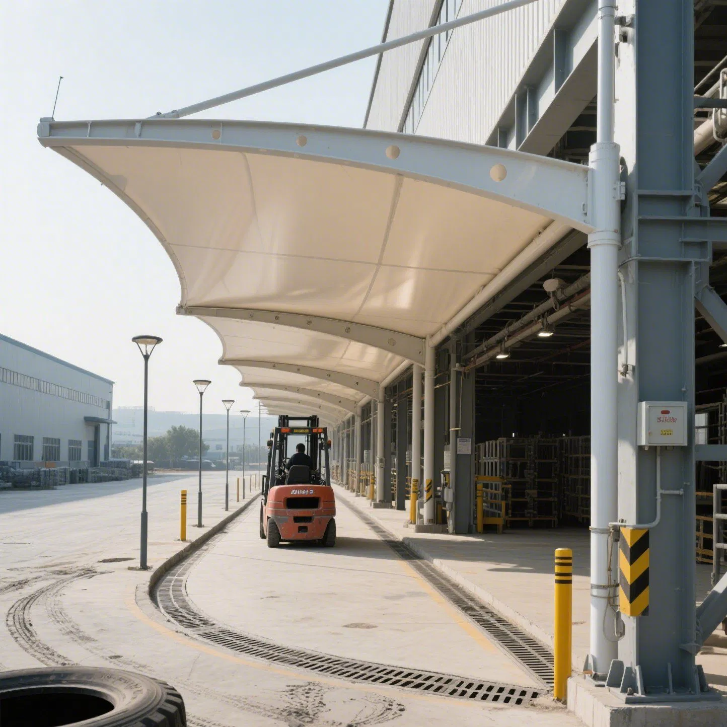 Premium Quality Tensile Fabric for Robust Industrial Solutions