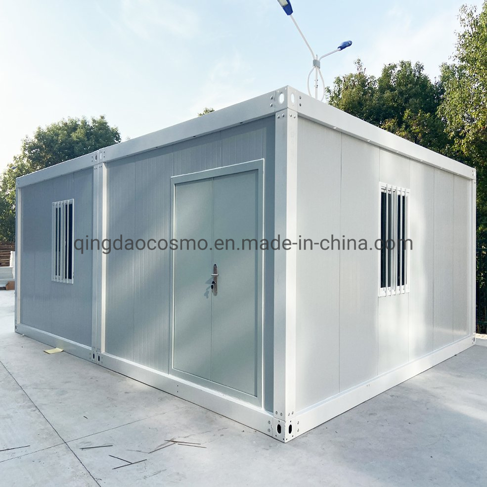 Sandwich Panel Quick Build and Affordable Prefabricated/Prefab/Modular/Movable Container House for Camp/Hospital/Dormitory Labor for Single Apartment Steel Home