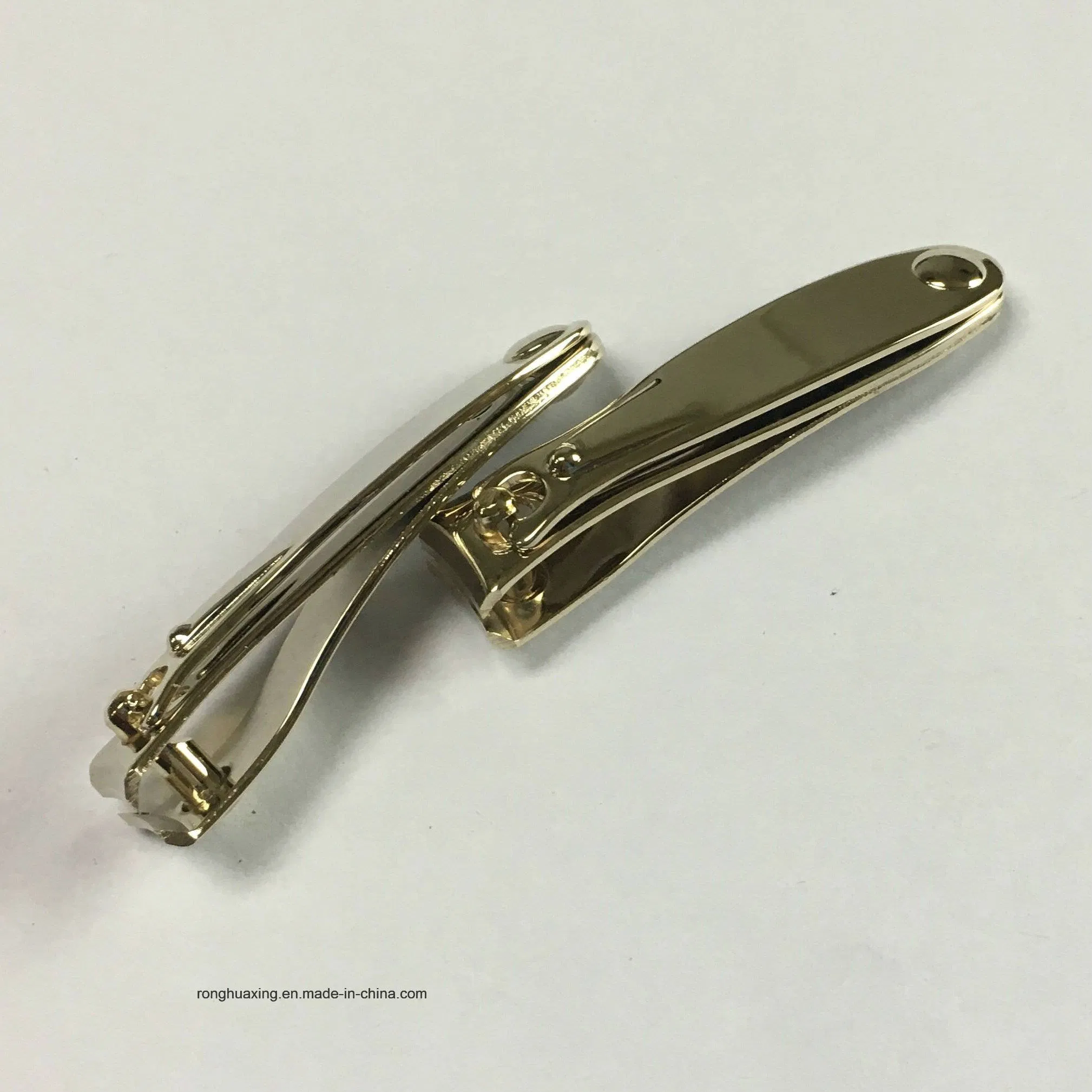Deluxe Curved Cut Nial Clipper with Glod Platting