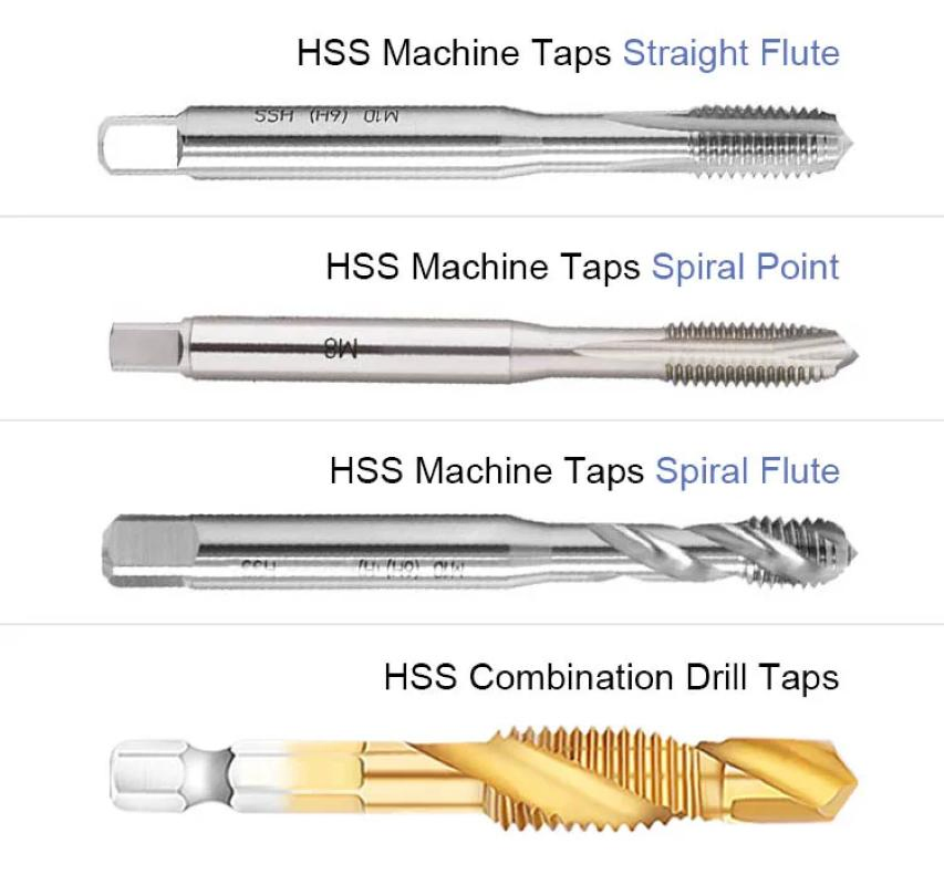 Premium High Speed Steel Whitworth Thread Taps for Precision Machining