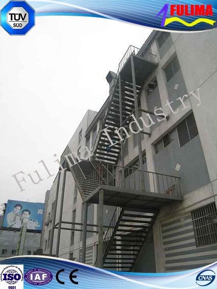 Steel Staircase/Stairway/Stair for Workshop