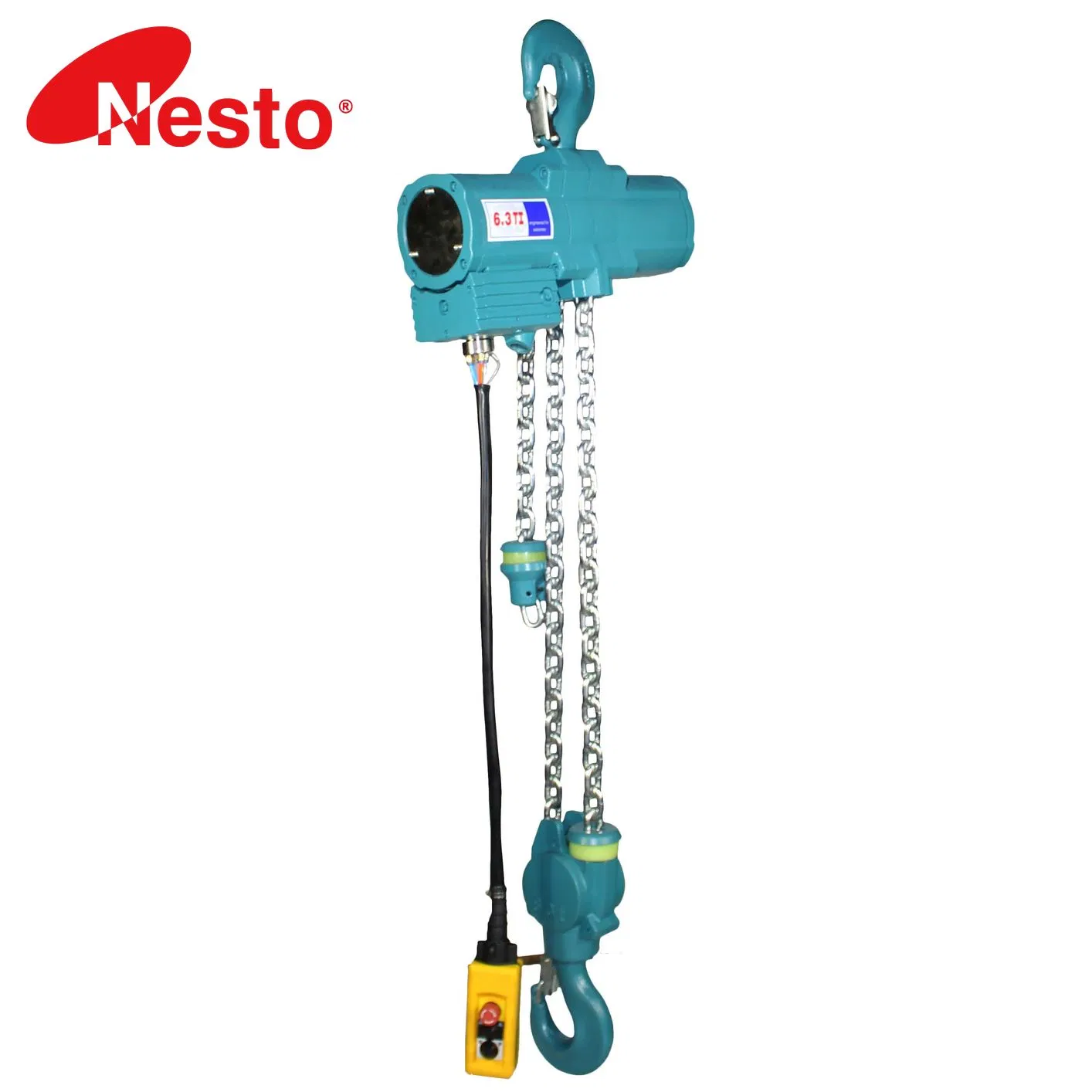 Пневматическая цепная таль взрывобезопасная 6.3т