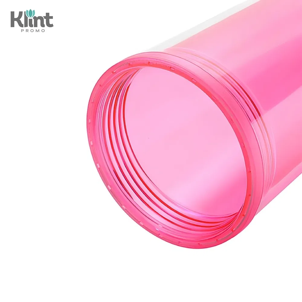 Durable 450 ML Plastic Straw Mug with PS Cap for Easy Drinking