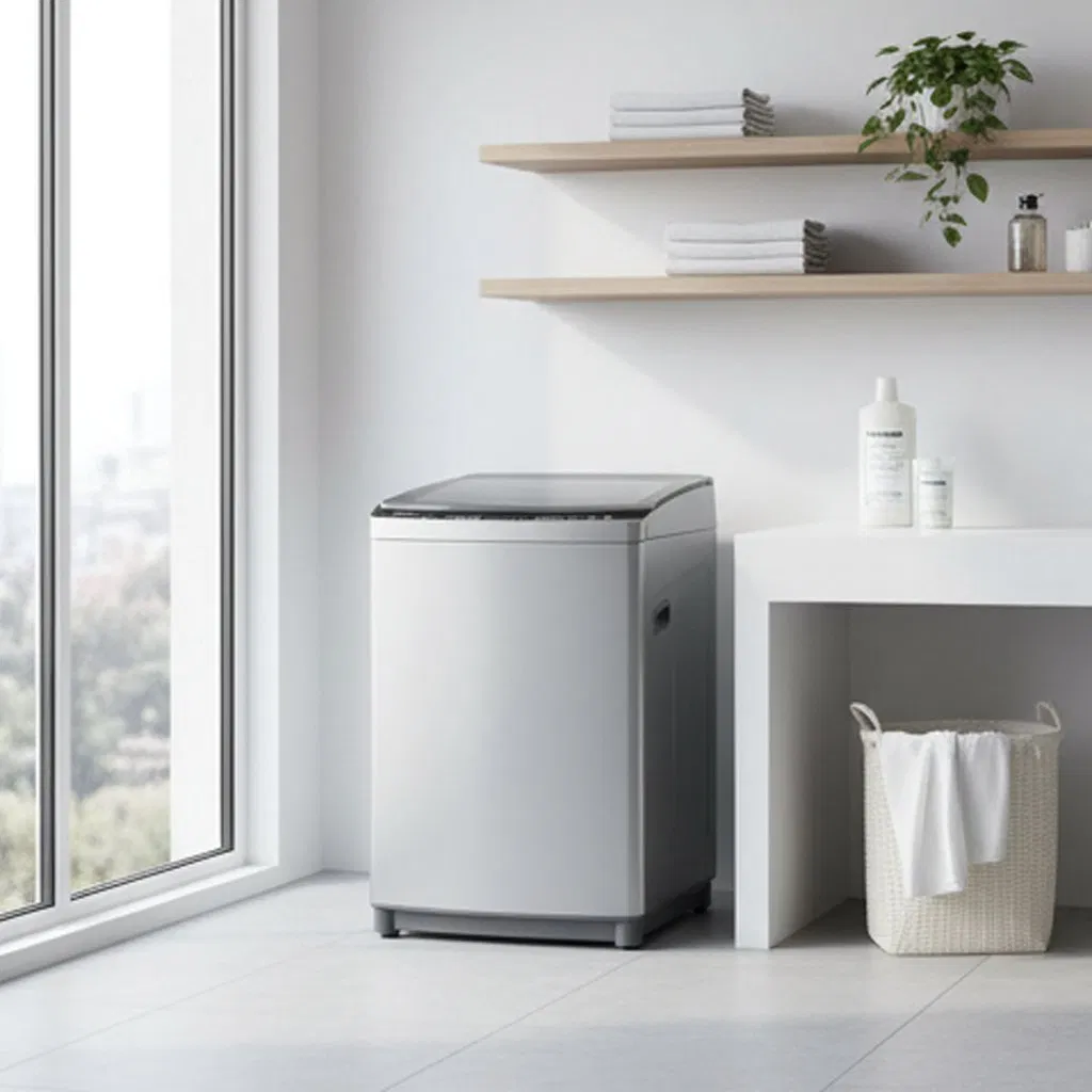 High-Capacity Smart Control Washing Machine with Durable Steel Drum