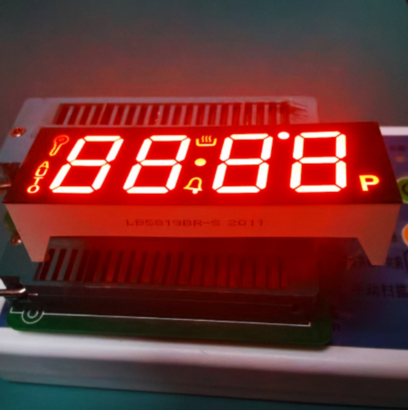 Ultra Bright Red 4 Digit 7 Segment LED Display for Clarity
