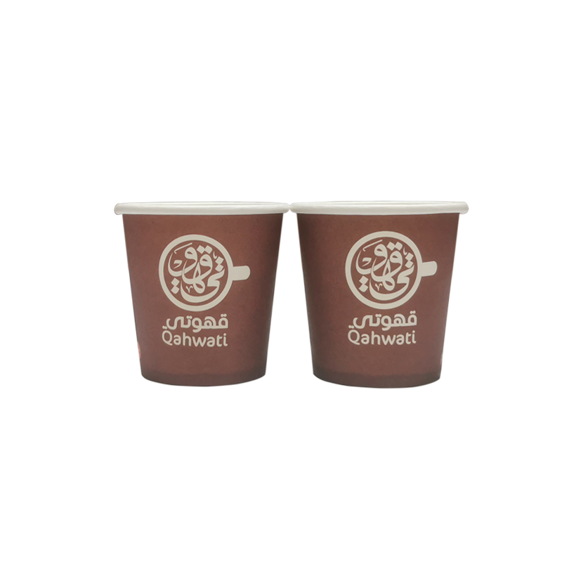 Одноразовые бумажные стаканчики из дерева 4 унции