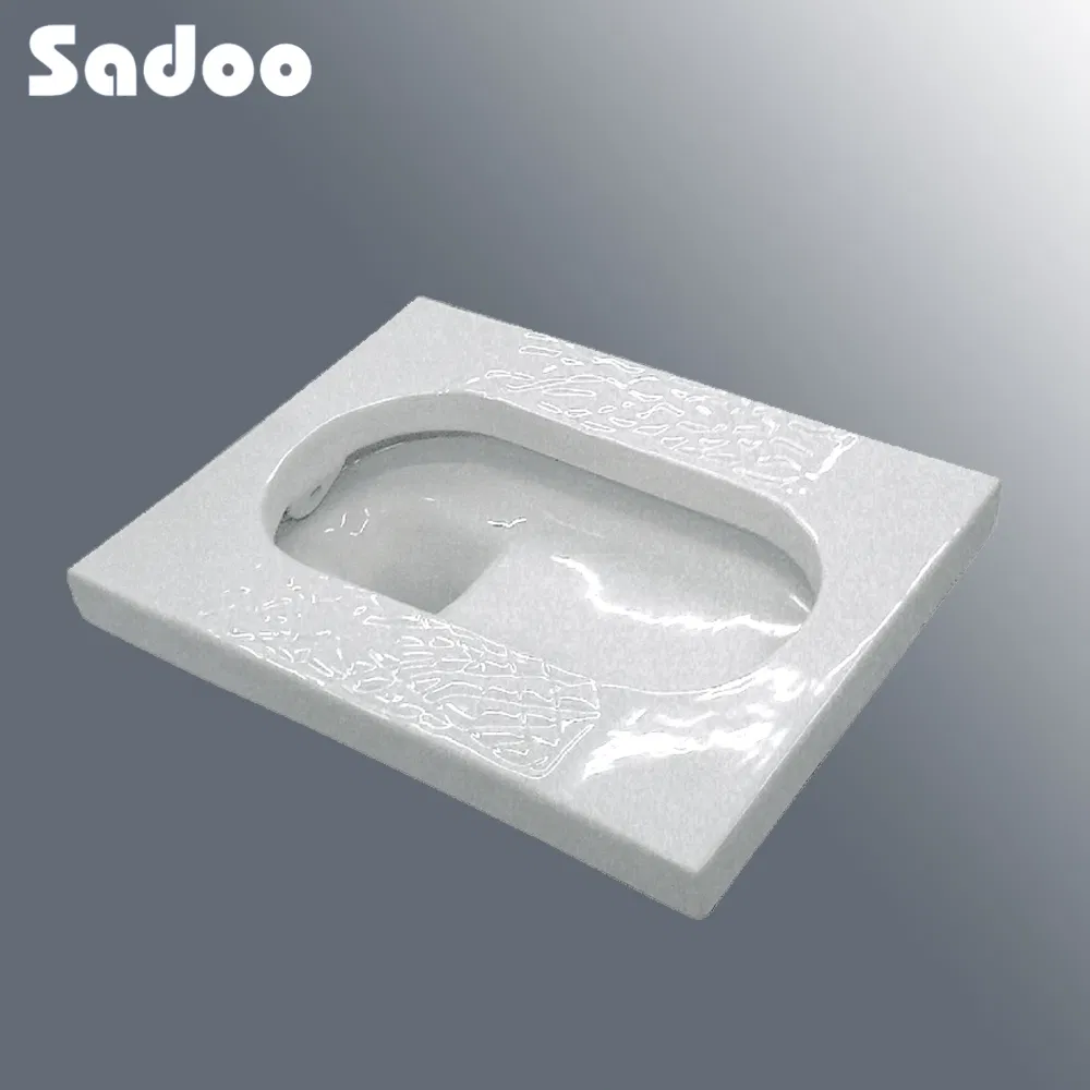 Square Ceramic Squatting Pan SD-77418