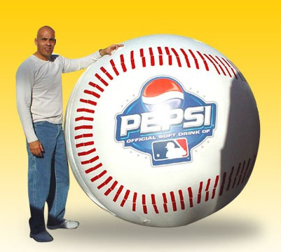 2023 New Outdoor Big Inflatable Sports Baseball Ball Replica Model for Sale