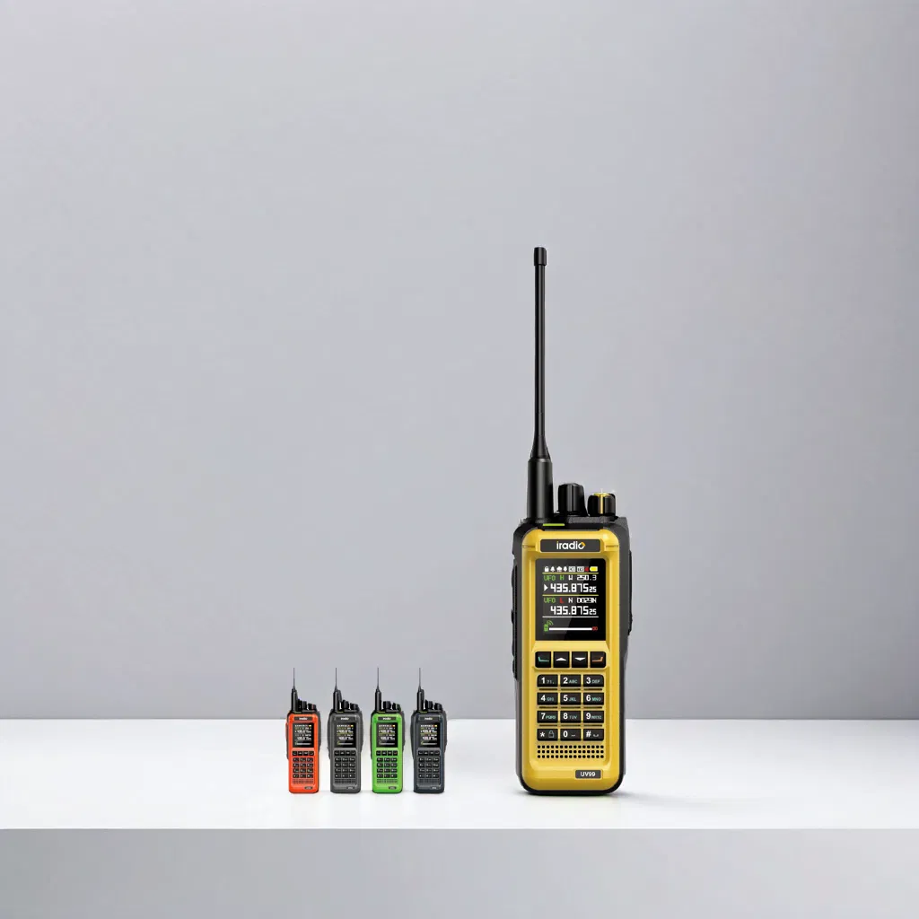 Iradio Factory UV-99 20W out Put Power Digital Radio Handheld Walkie Talkie Two Way Radio Dual-Standby