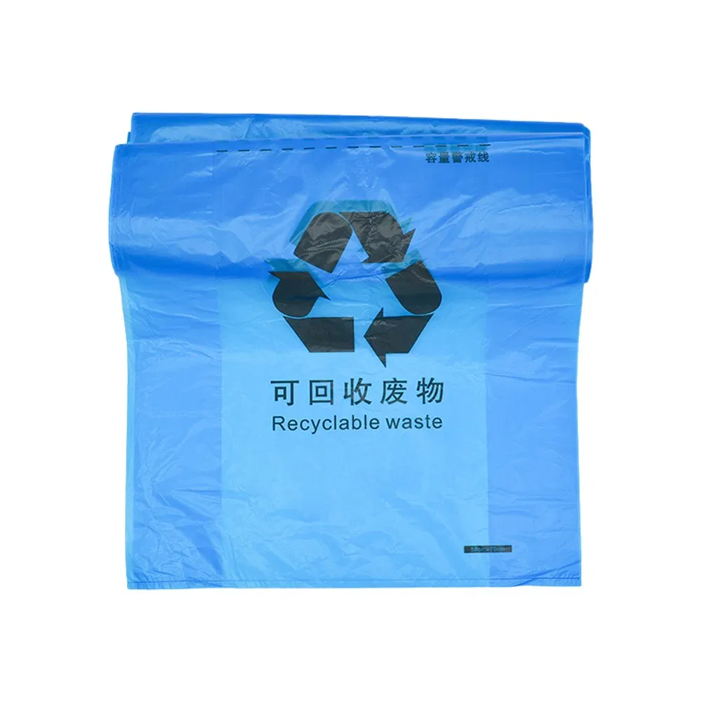 Top Selling Medical Garbage Bag Recyclable Vest Handle Plastic Trash Bags
