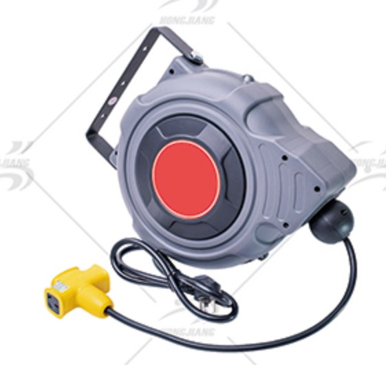 Auto Expansion Electrics Drum Reel 3/8" Retractable PVC Vacuum Drum Hose Reel for Garden