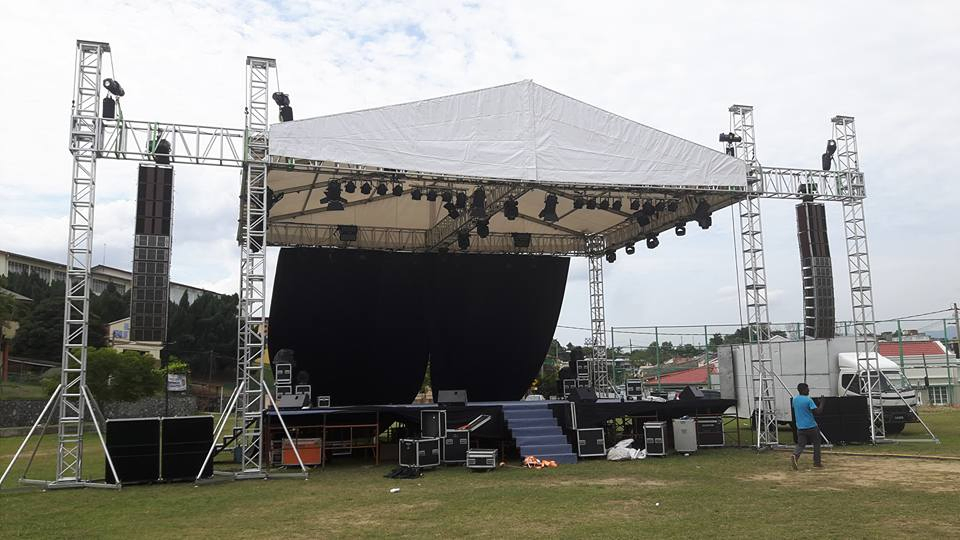 Adjustable High Altitude Aluminum Stage Global Truss for Graduations