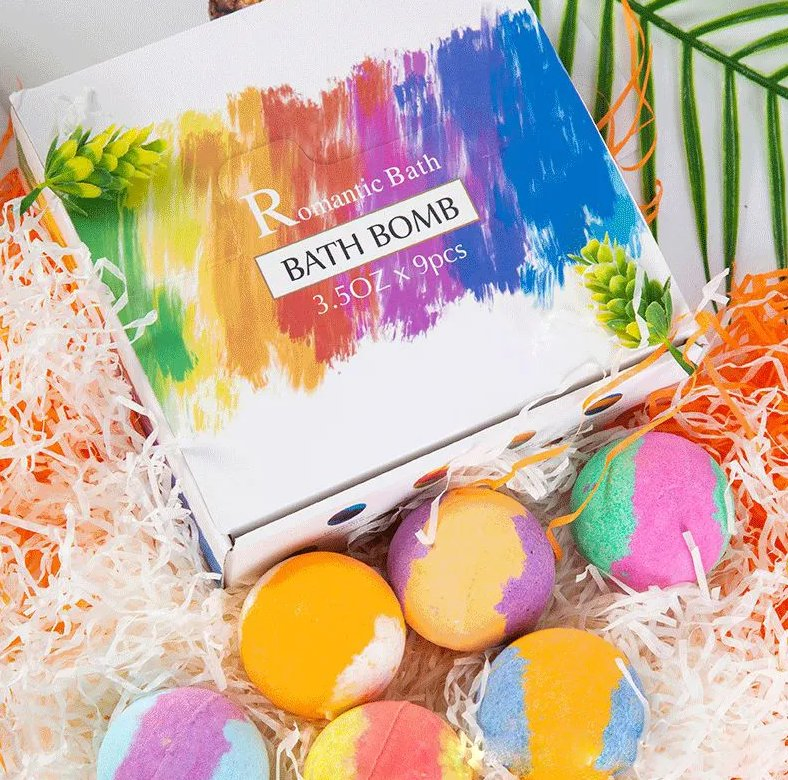Online Wholesale Essential Oil Packaging Plastic Private Label Wholesales Organic Bath Fizzer Bath Bombs Gift Set Supplies Natural Essential Oil Fizz Bath Bomb