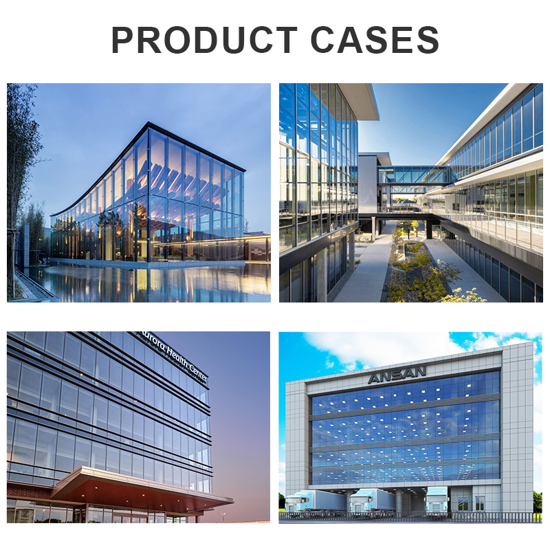 Curtain Wall Panel System Office System Structure Unit Solution Curtain Wall