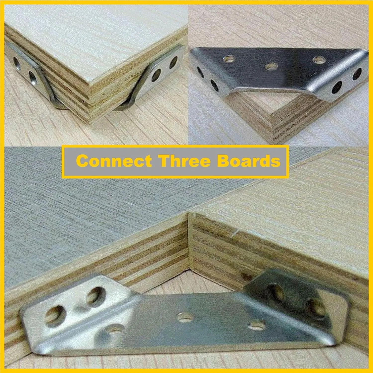 Furniture Hardware: Stainless Steel Trapezoidal Angle Bracket/Connector