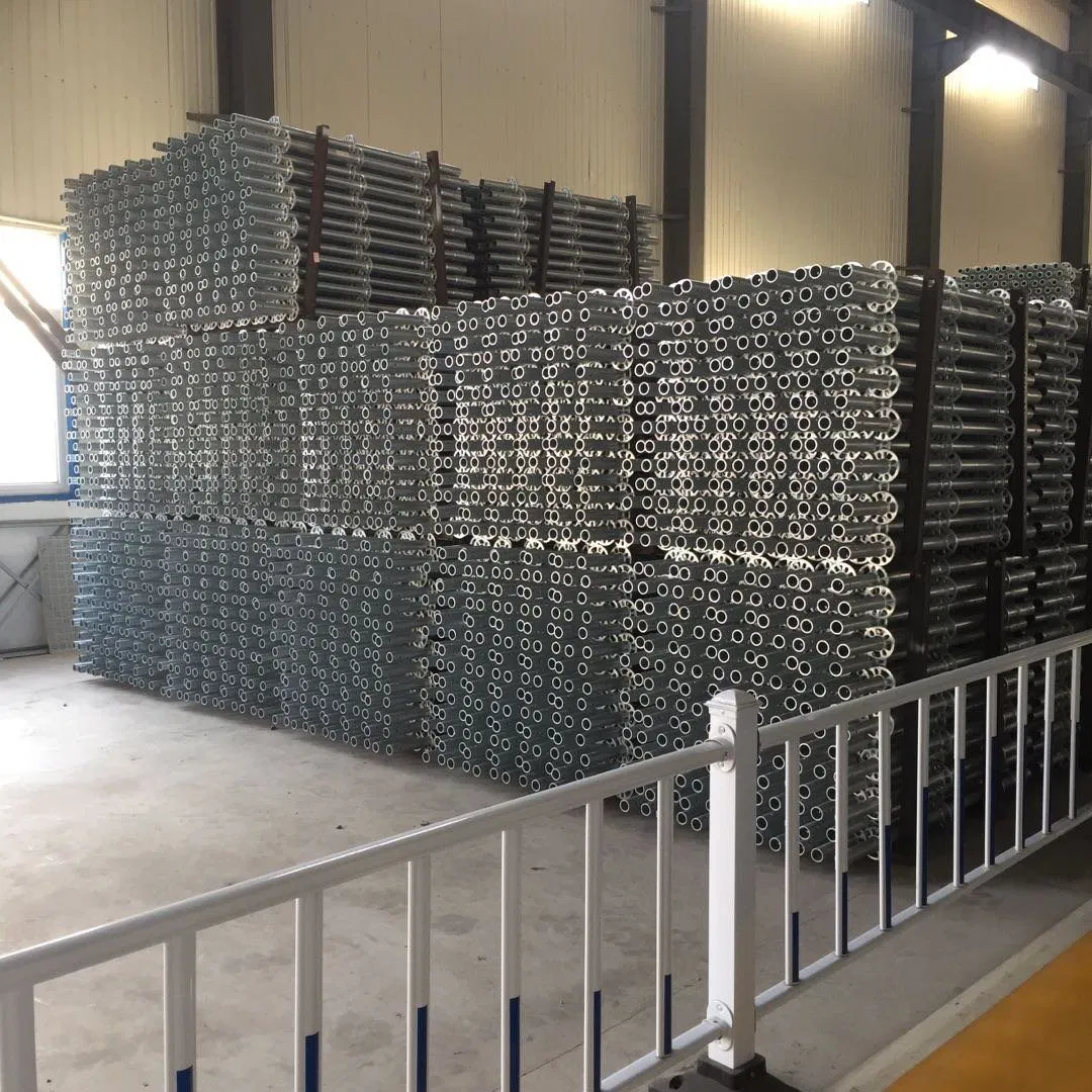 Certified Hot Dipped Galvanized Scaffolding Steel Tubes En39 Tested by SGS TUV
