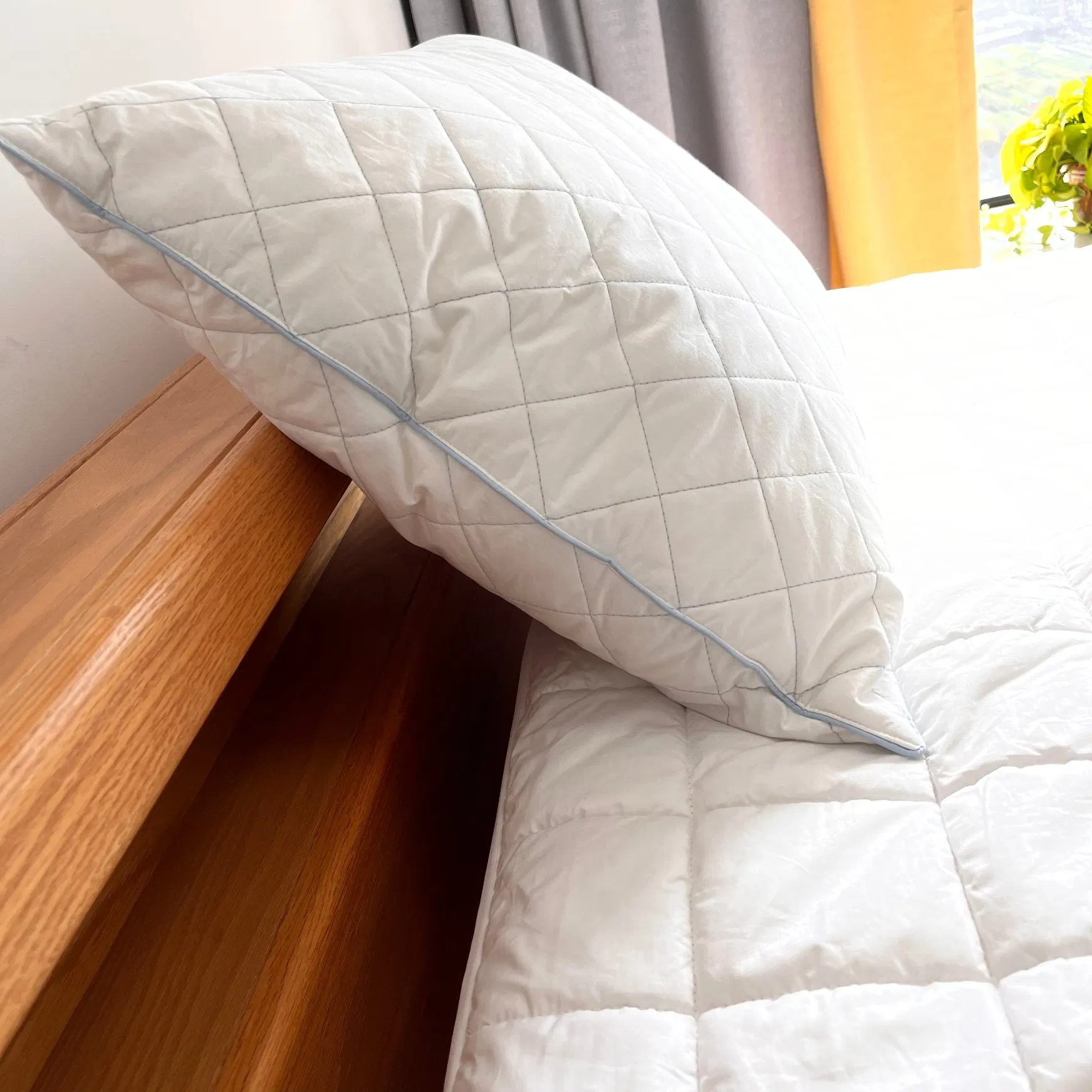 Factory Wholesale Fashion High - Grade Quilted Pillow Core with Piping