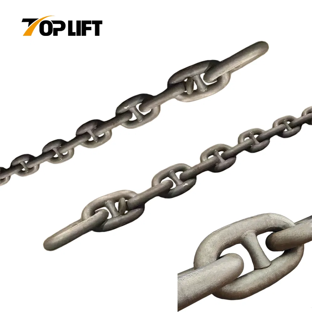 Heavy-Duty Premium Grade 3 Stud Link Anchor Chain for Marine Use