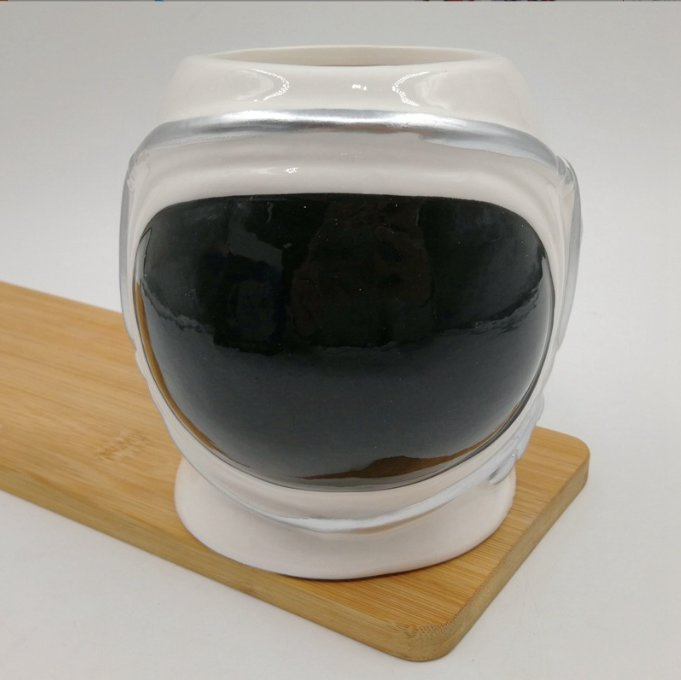 Керамическая кружка Astronaut в форме шлема с 3D звездами