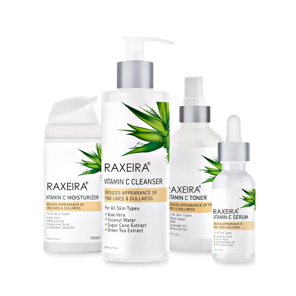 Natural Anti Aging and Brightening Vitamin E Skin Care Collection