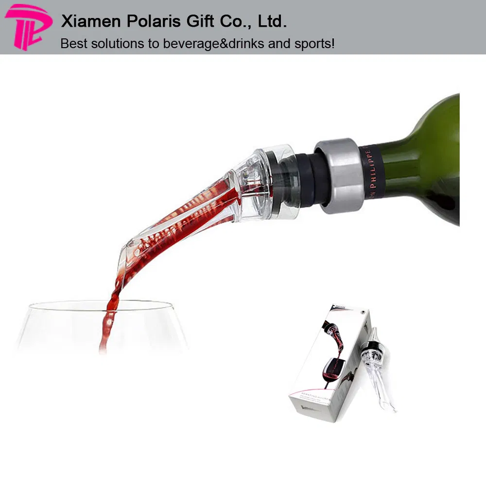 Acrylic Duckbilled Shape Wine Pourer as Gift