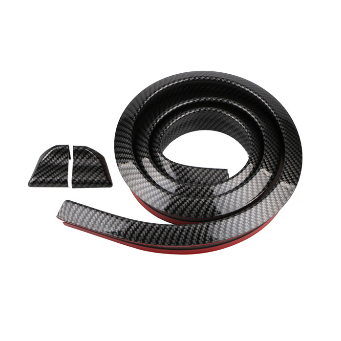 Trunk Spoiler Lip Universal Car Lip Spoiler Bumper Rubber Rims Protector