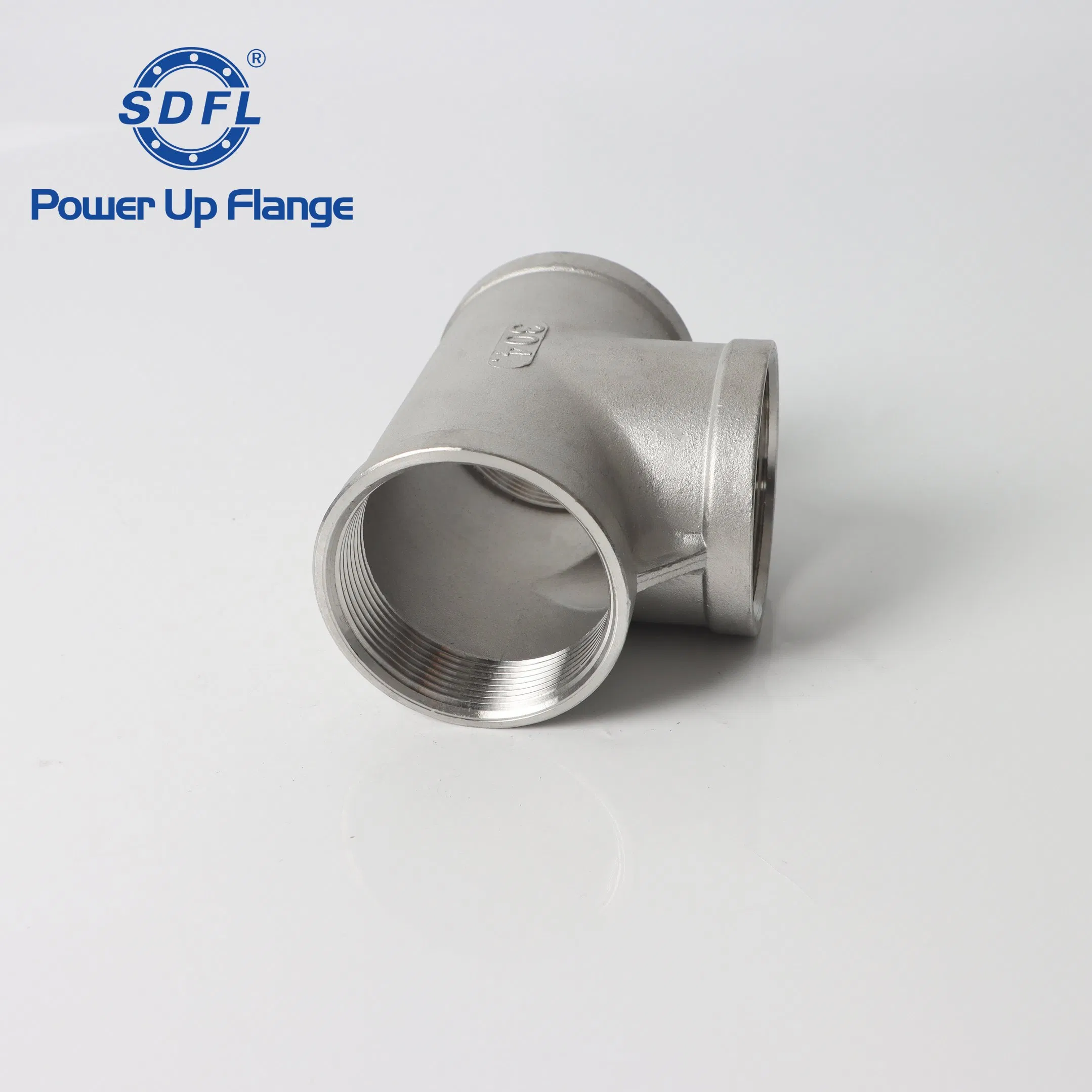 Durable Stainless Steel DN65 Equal Tees for Pipe Fittings