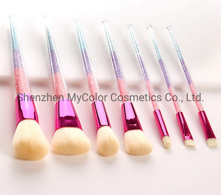 Portable Makeup Brushes Set Premium Synthetic Blush Bronzer Eyeshadow Brush Set Maquillaje