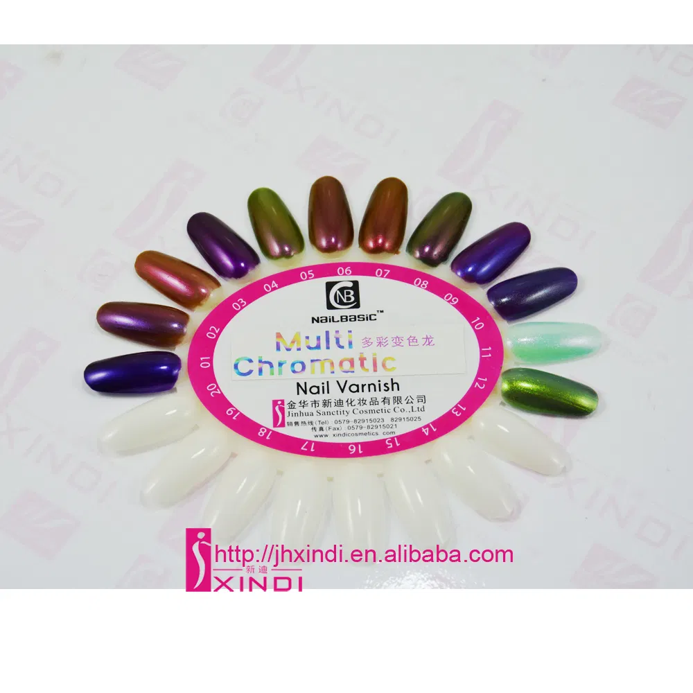 Multi Chromatic High Quality Nontoxic Nail Polish