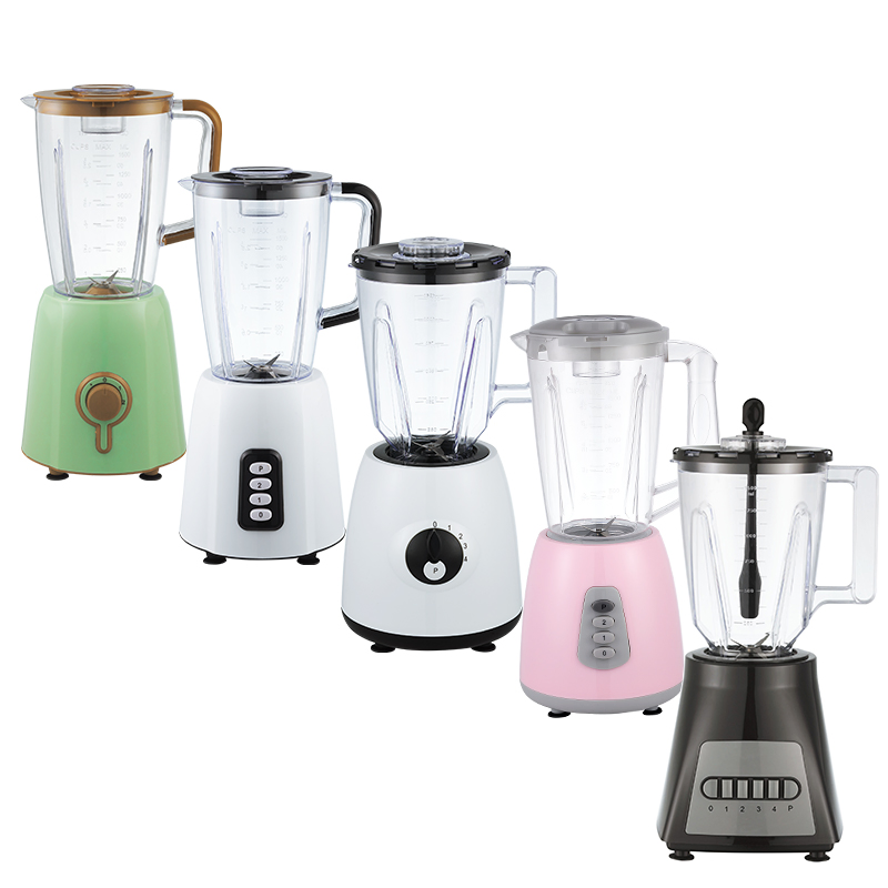 Kitchen Household Appliance 400W Juice Extractor 1.5L Plastic Jar or Glass Jar Meat Chopper Nut Grinder Vegetable Mixer Food Blender