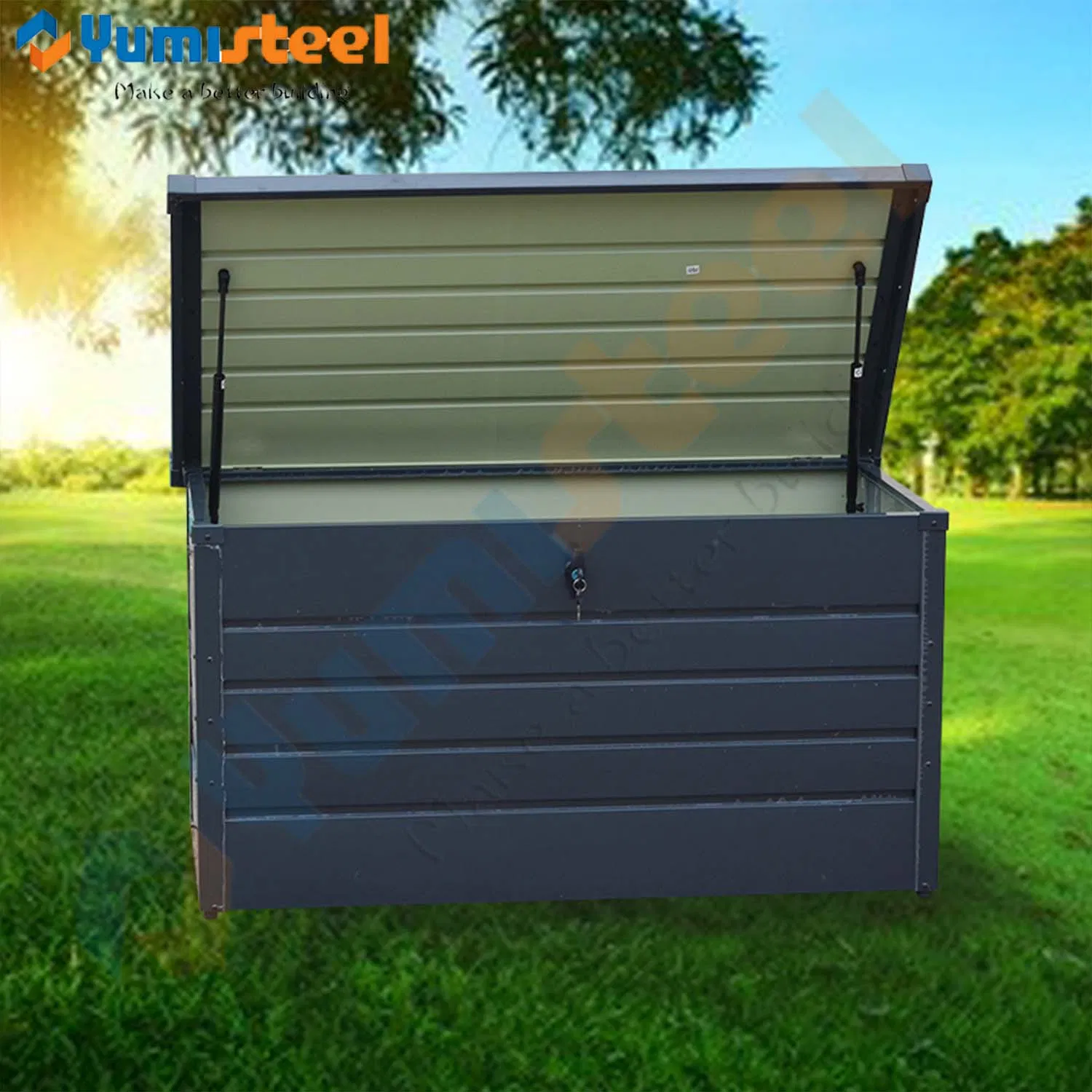 Waterproof Cushion Storage Box for Garden Storing Outdoor Furniture
