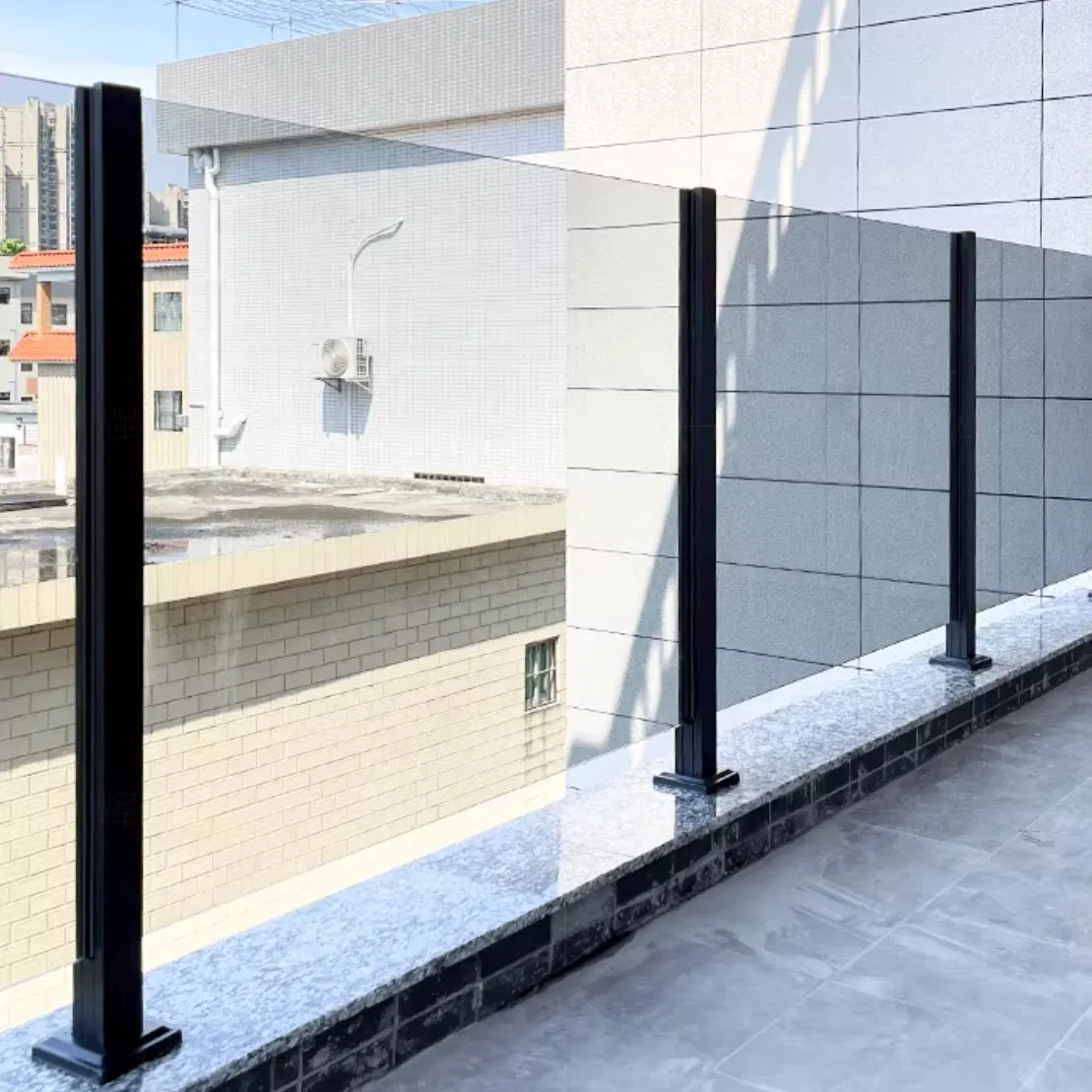 Balustrade Post with Handrail St. St. Quality