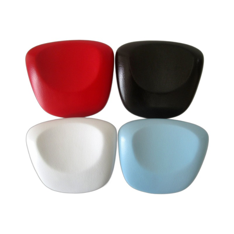 Bathroom Accessories Black Bath PU Pillow Massage Head Neck