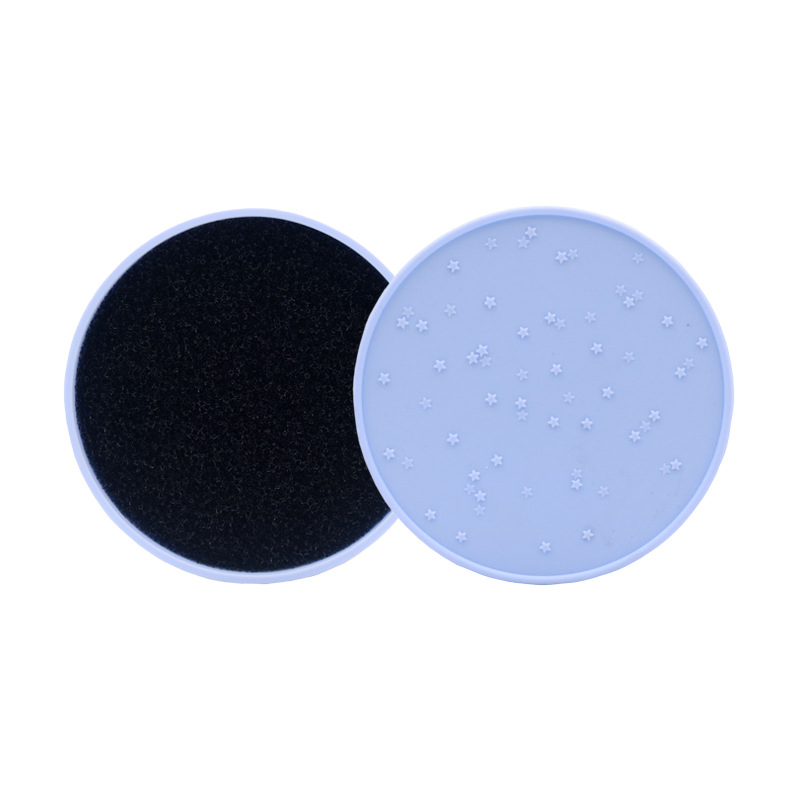 2 in 1 Silicone Makeup Brush Cleaner Dry Wet Cleaning Mat Cosmetic Cleansing Pad Beauty Wash Tools